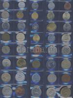 Jó világpénz tétel, 632db, régi és új, nagyon sok jobbal, sok tengerentúllal!