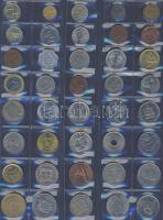 Jó világpénz tétel, 632db, régi és új, nagyon sok jobbal, sok tengerentúllal!