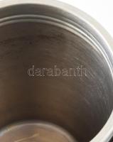 Fényképezőgép objektív alakú kulacs, h: 14 cm