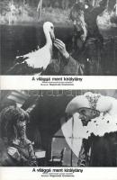 cca 1985 előtti ,,A világgá ment királylány" című szovjet film jelenetei és szereplői, 6 db pro...