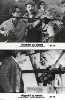 cca 1989 előtti ,,Meghalni az életért" című román film jelenetei és szereplői, 4 db vintage pro...