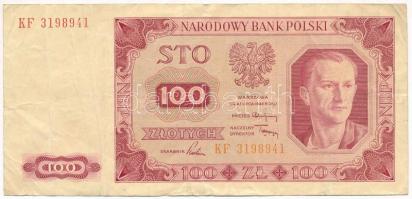 Lengyelország 1948. 100Zl T:F Poland 1948. 100 Złotych C:F