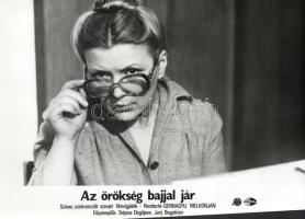 cca 1989 előtti ,,Az örökség bajjal jár" című szovjet film jelenetei és szereplői, 5 db vintage...