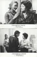 cca 1989 előtti ,,Megismételt esküvő" című szovjet film jelenetei és szereplői, 15 db vintage p...