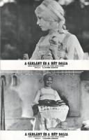 cca 1985 előtti ,,A cárlány és a hét dalia" című szovjet film jelenetei és szereplői, 7 db prod...