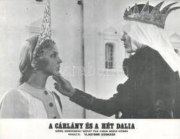 cca 1985 előtti ,,A cárlány és a hét dalia" című szovjet film jelenetei és szereplői, 7 db prod...