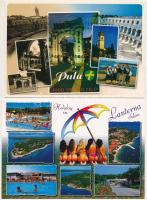 HORVÁTORSZÁG- 20 db MODERN postatiszta város képeslap / CROATIA - 20 MODERN unused town-view postcar...