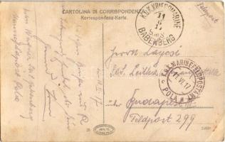 1917 Buzgó szolgálat / In contravvenzione / K.u.K. Kriegsmarine Matrosen / Austro-Hungarian Navy mar...