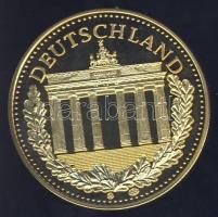 Németország DN "Német történelem, Brandenburgi kapu - Császári kiáltvány" aranyozott ffém ...