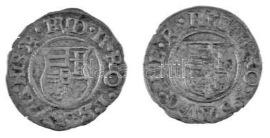 1584-1589K-B Denár Ag "Rudolf" (2x) (0,34g, 0,49g) T:XF Hungary 1584-1589K-B Denar Ag &quo...