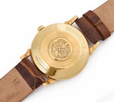 Omega Seamaster XVI arany (Au) 18K karóra, bőr szíjjal, működik, hibátlan, számlap d: 28 mm