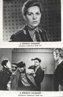 cca 1989 előtti ,,A bűnügyi nyomozó" című szovjet film jelenetei és szereplői, 13 db vintage pr...