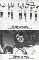 cca 1989 előtti ,,Center az égből" című szovjet film jelenetei és szereplői, 16 db vintage produkciós filmfotó (vitrinfotó, lobbyfotó) ezüst zselatinos fotópapíron, a használatból eredő (esetleges) kisebb hibákkal, 18x24 cm