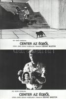 cca 1989 előtti ,,Center az égből" című szovjet film jelenetei és szereplői, 16 db vintage prod...