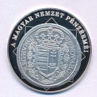 DN A magyar nemzet pénzérméi - Rákóczi szabadságharc ezüstforint 1703-1711 Ag emlékérem kapszulában (10,37g/0.999/35mm) T:PP