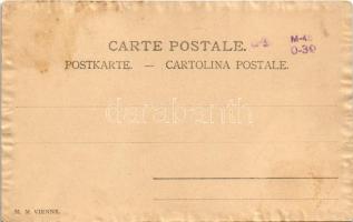 Szecessziós művészlap / Art Nouveau postcard. M.M. Vienne (fl)