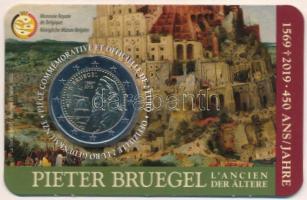 Belgium 2019. 2E Idősebb Pieter Bruegel halálának 450. évfordulójára bliszterben T:UNC Belgium 2019. 2 Euro The 450th anniversary of the death of Pieter Bruegel the Elder in coincard C:UNC Krause KM#387