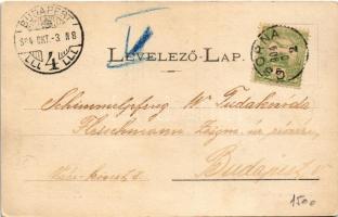 1904 Csorna, Premontrei székház (EK)