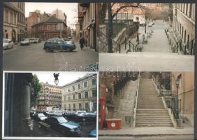 cca 2000 Budapest, városképek, 12 db színes fotó, 12,5×17,5 cm