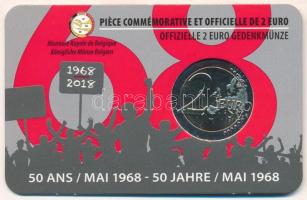 Belgium 2018. 2E "Az 1968 májusi események 50. évfordulója" bliszterben T:UNC
Belgium 201...