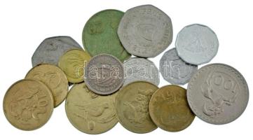 Ciprus 1963-2004. 14xklf érméből álló tétel T:AU-VF Cyprus 1963-2004. 14xdiff coin lot C:AU-VF