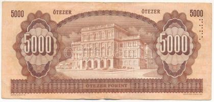 1990. 5000Ft "H 38965986" T:F 
Adamo F49