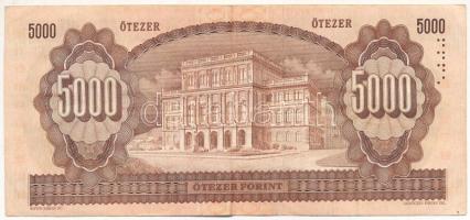 1990. 5000Ft "J 29861684" T:F 
Adamo F49