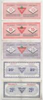Kanada ~1980-1996. 25c "Canadian Tire Corporation" (3xklf) + 1996-2002. 10c "Canadian...