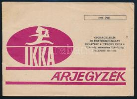 1967 IKKA őszi árjegyzék, kissé sérült címlappal, 24 p.