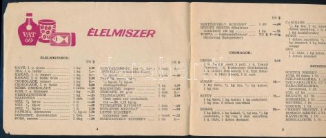 1967 IKKA őszi árjegyzék, kissé sérült címlappal, 24 p