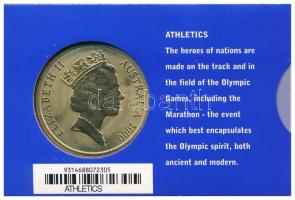 Ausztrália 2000. 5D Al-bronz "Sydneyi Olimpia 2000 - Atlétika" bliszterben T:BU 
Australi...