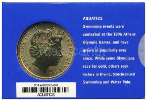 Ausztrália 2000. 5D Al-bronz "Sydneyi Olimpia 2000 - Vizisportok" bliszterben T:BU 
Austr...