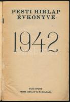 1942-1943 A Pesti Hírlap 2 db évkönyve: 1942.: Az új világháború története; 1943.: Az öt világrész h...