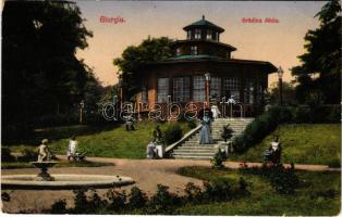 1922 Giurgiu, Gyurgyevó, Gyurgyó; Gradina Alciu / park (EB)