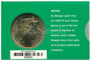Ausztrália 2000. 5D Al-bronz "Sydneyi Olimpia 2000 - Ökölvívás" bliszterben T:BU 
Austral...