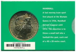 Ausztrália 2000. 5D Al-bronz "Sydneyi Olimpia 2000 - Kézilabda" bliszterben T:BU 
Austral...