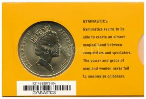 Ausztrália 2000. 5D Al-bronz "Sydneyi Olimpia 2000 - Gimnasztika" bliszterben T:BU 
Austr...