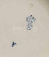 Sitzendorf fedeles söröskorsó. Jelzett, hibátlan, m: 24,5 cm