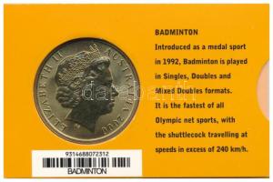 Ausztrália 2000. 5D Al-bronz "Sydneyi Olimpia 2000 - Tollaslabda" bliszterben T:BU 
Austr...