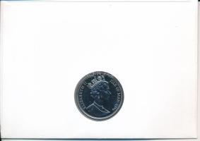 Man-sziget 1996. 1C Cu-Ni "1996 Nyári Olimpiai Játékok Atlanta - Kerékpár" borítékban, bél...