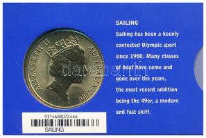 Ausztrália 2000. 5D Al-bronz "Sydneyi Olimpia 2000 - Vitorlázás" bliszterben T:BU 
Austra...