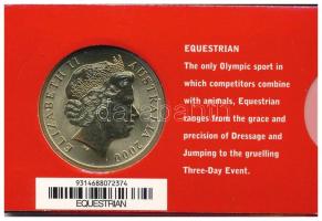 Ausztrália 2000. 5D Al-bronz "Sydneyi Olimpia 2000 - Lovaglás" bliszterben T:BU 
Australi...
