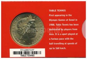 Ausztrália 2000. 5D Al-bronz "Sydneyi Olimpia 2000 - Asztalitenisz" bliszterben T:BU 
Aus...