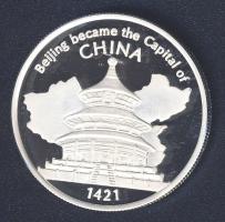 Cook-szigetek 2005. 1$ Ag (999) "Peking Kína fővárosa" T:PP