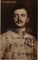 IV. Károly / Charles I of Austria. Atelier d'Ora Wien + "1916 IV. Károly király koronázása napján" So. Stpl