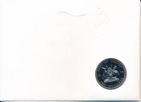 Uganda 1996. 1000Sh Cu-Ni "Atlantai Olimpia 1996 - Berlin" felbélyegzett borítékban, bélye...