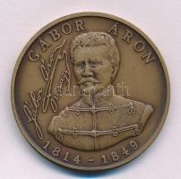 Bognár György (1944-) 1989. Gábor Áron 1814-1849 / Születésének 175., halálának 140. évfordulójára bronz emlékérem (42,5mm) T:AU