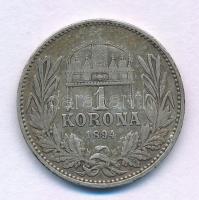 1894KB 1K Ag "Ferenc József" T:F 
Adamo K5