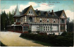 Tátraszéplak, Tatranska Polianka, Westerheim (Tátra, Magas-Tátra, Vysoké Tatry); szálloda / hotel (fl)