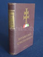 Katolikus írók új magyar kalauza. Szerkesztette: Almásy József. Budapest, (1940). Ardói Irodalmi és Könyvkiadó Vállalat (Merkantil-ny.) 531 + [1] p. Egyetlen kiadás. A filozófiai-pszichológiai-társadalomtudományi-politikai fókuszú katolikus tanulmánygyűjtemény tartalmából: Kecskés Pál: Korunk bölcselete. - Erdey Ferenc: Az igazság birodalma és az ember. - Tiefenthaler József: A modern ember lelki életének problémái. - Marzcell Mihály: Család és nevelés. - Cavallier József: A keresztény szociális reform. - Sík Sándor: Irodalom és katolicizmus. - Szekfű Gyula: Magyar katolikus történetfelfogás. - Nyéki Kálmán: Vallás és faj. - Ibrányi Ferenc: Politika és erkölcs. - Almásy József: A magyar katolikus politika alapjai. - Katona Jenő: A Vatikán politikája. Takó 988. Aranyozott, festett kiadói egészvászon kötésben. Jó példány.